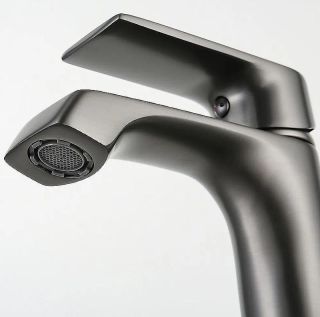 Смеситель для раковины Frap F1071-9 Оружейная сталь